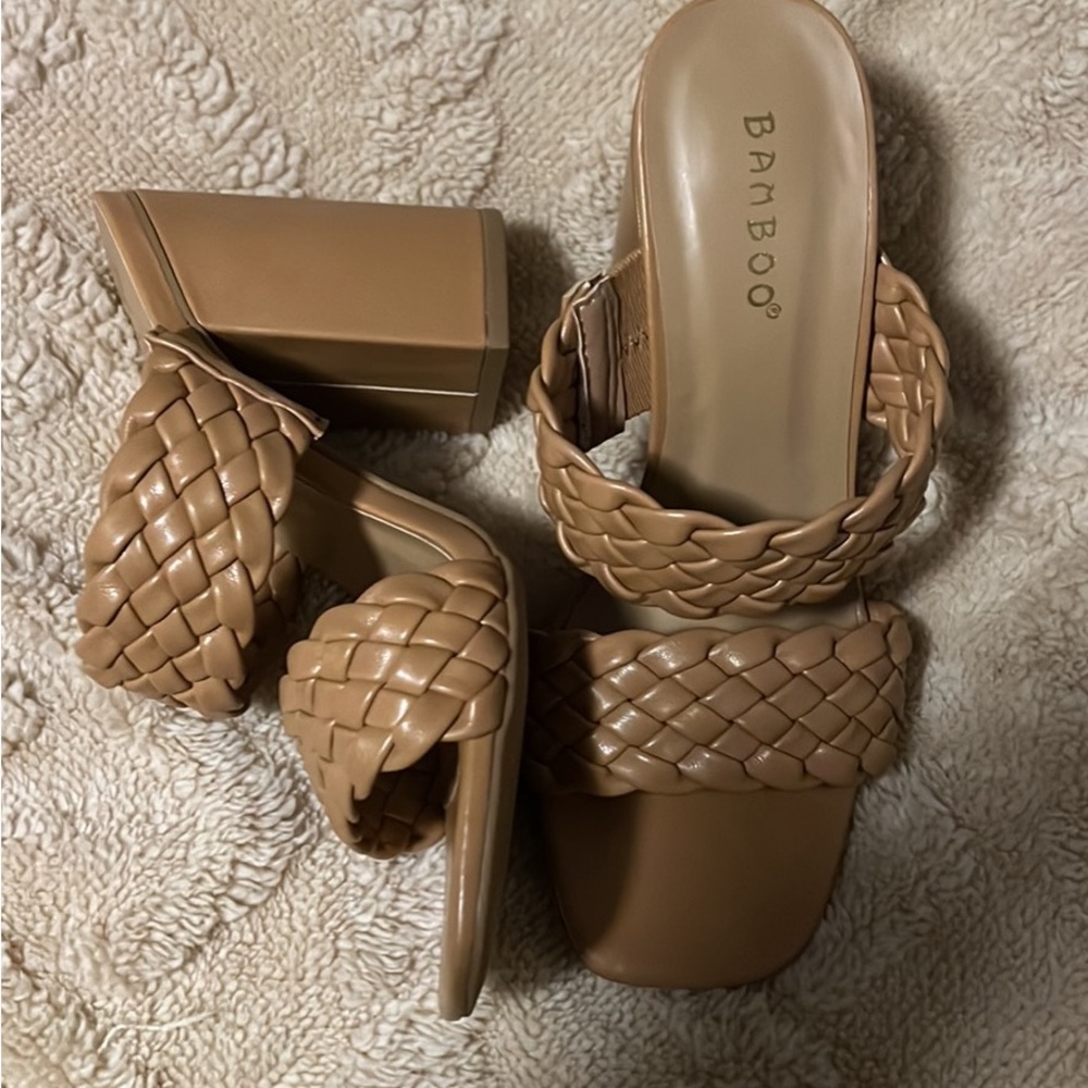 Tan sandals